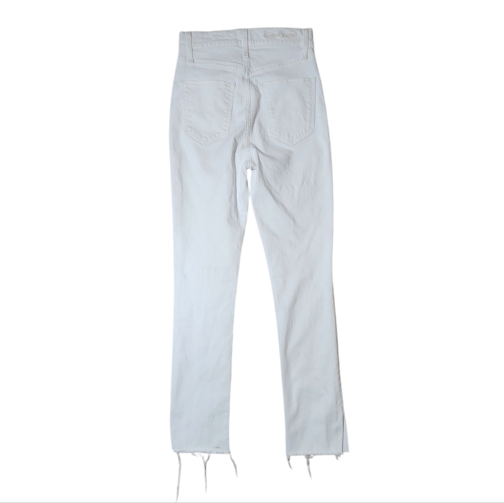 Favorite Daughter Valentina Tower High Rise Cigarette Jeans W27 Bahamas White - Picture 8 of 13